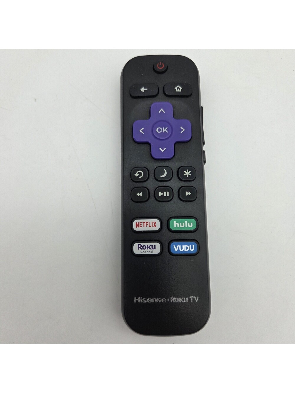 Genuine Hisense Roku TV HU-RCRUS-21G Remote Control OEM For 55R6D 65R6D - Tested